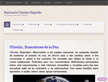 Tablet Screenshot of caminosagrado.com